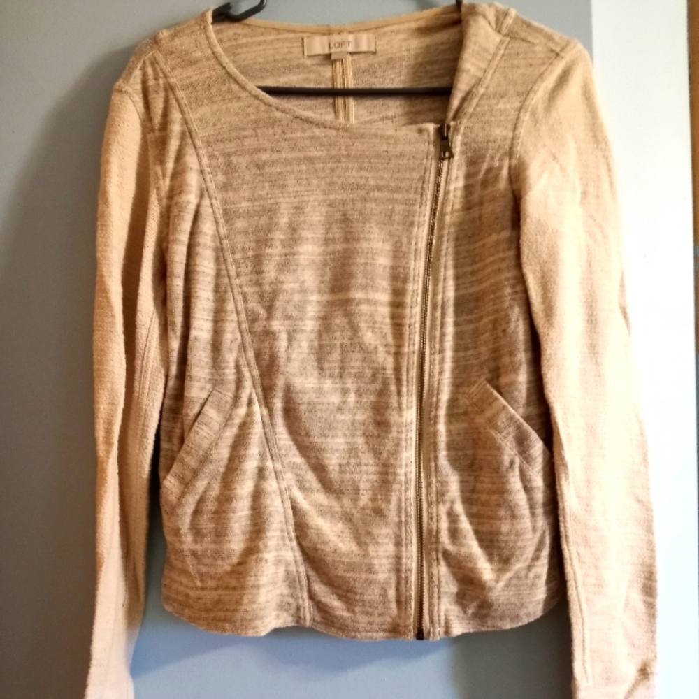 TAN LOFT MOTO JACKET